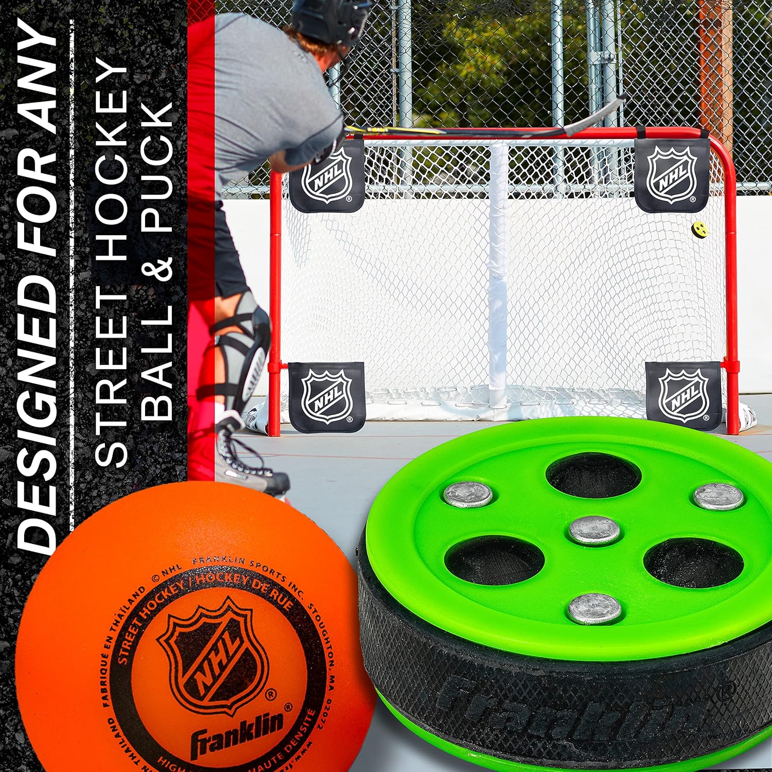 Franklin Sports NHL Pro Goal Corner Shooting Targets