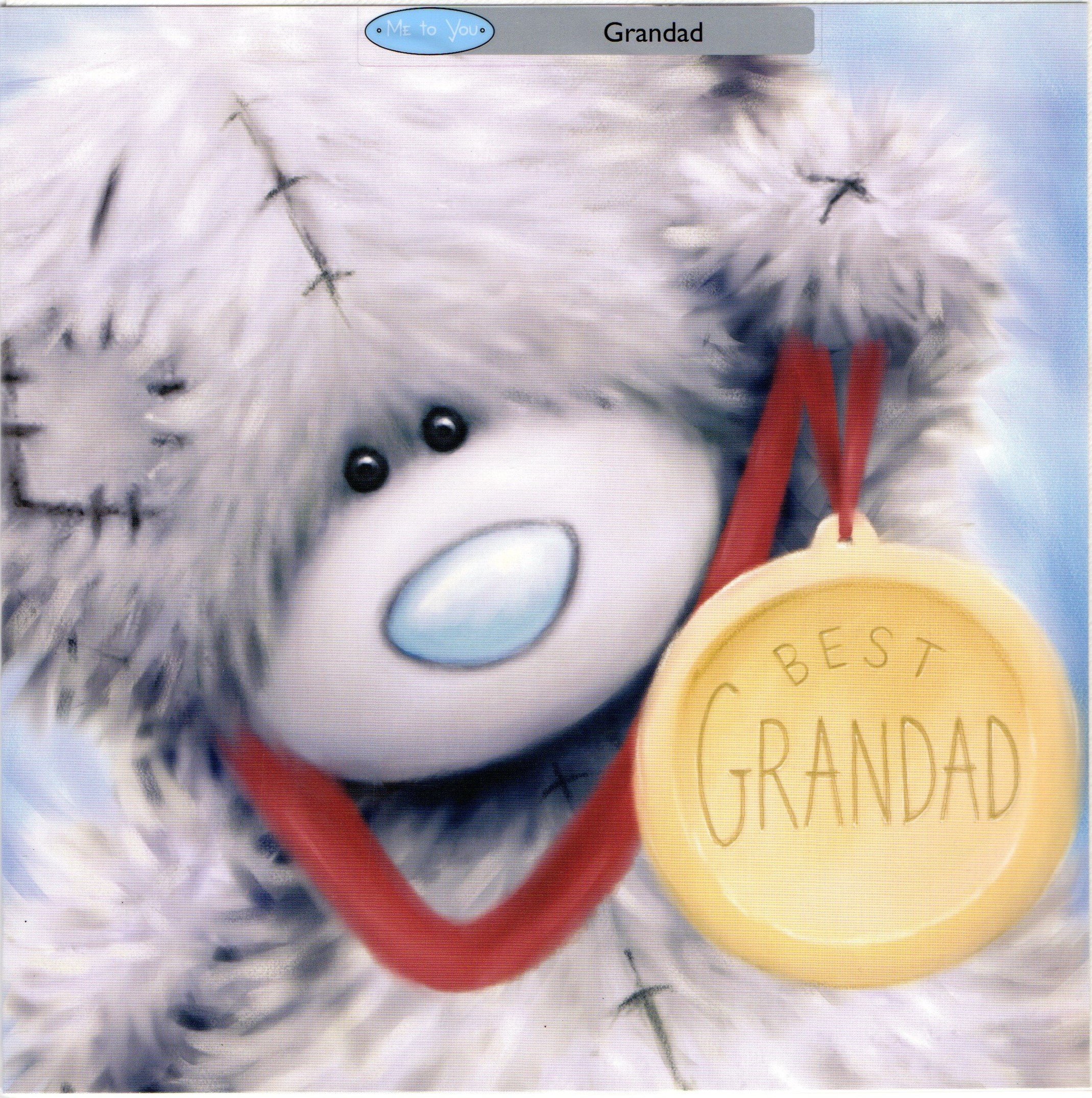 Carte Blanche Tatty Teddy me to you Father's Day card for Grandad