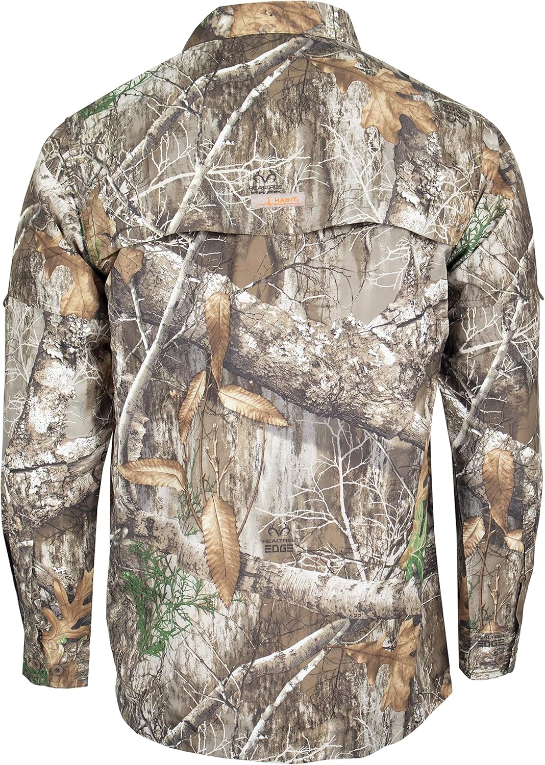HABIT Men's Hatcher Pass Long Sleeve Camo Guide Shirt - Image 2