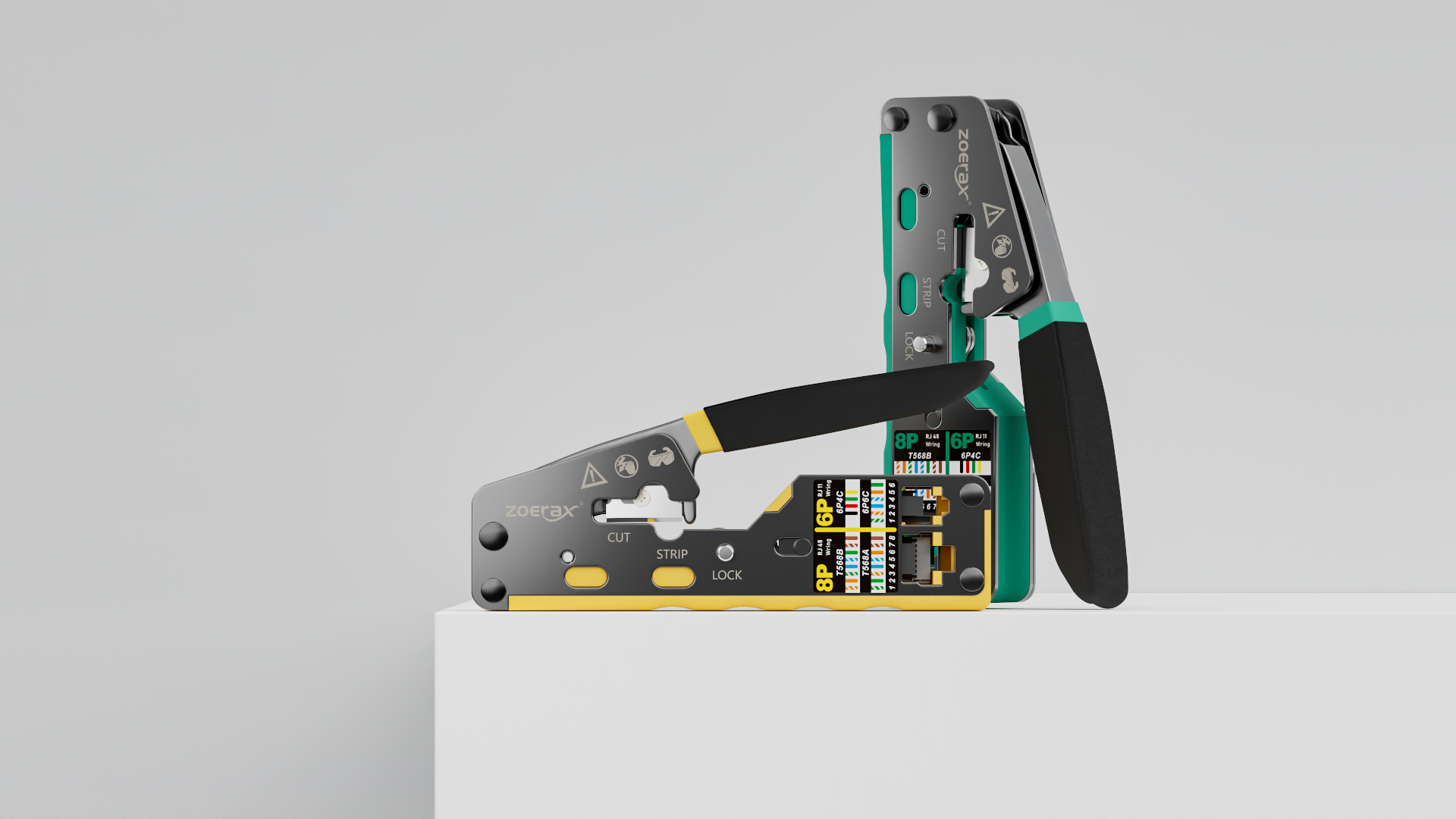 ZOERAX RJ45 Crimping Tool Ethernet Crimp Tool Crimper for RJ11