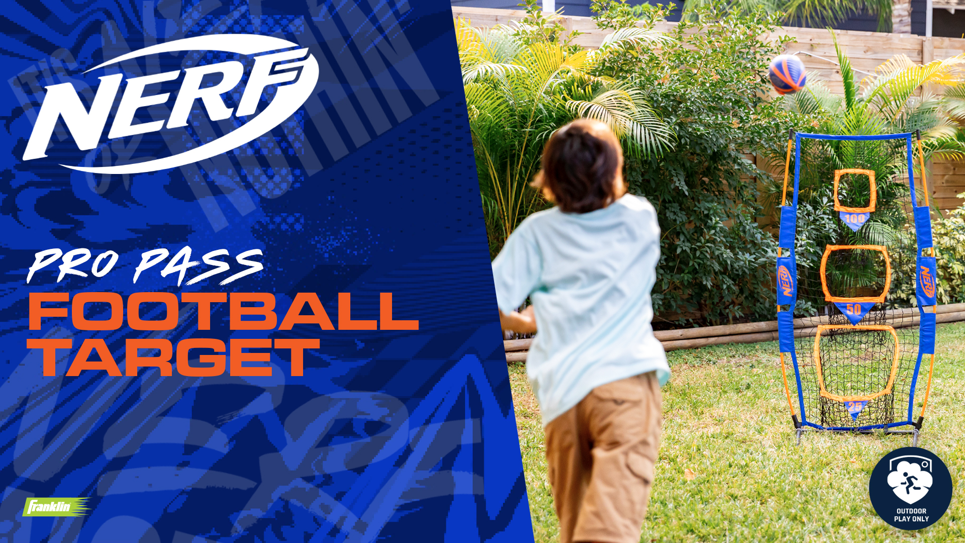 Watch Nerf Pro Pass Football Target on Amazon Live