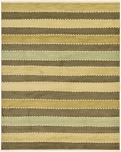 Miniatura 11 de Unique Loom Fars Collection - Alfombra de área - Monterey (8 x 10 pies, rectangular, marrón y crema)