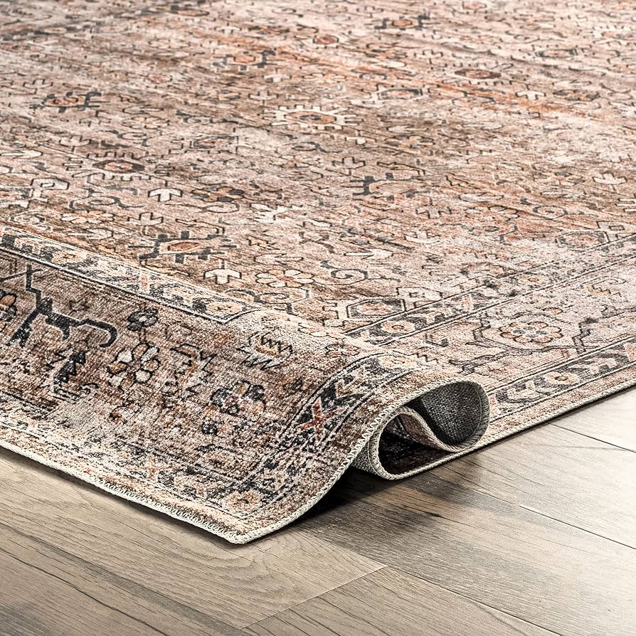 Amazon.com: Rugs USA Myrtle Vintage Machine Washable Area