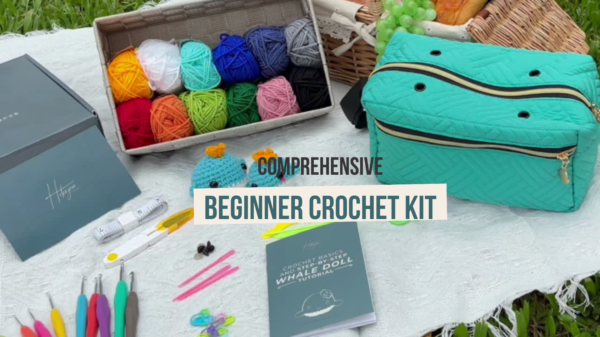 Amazon.com: Hikiyose Crochet Kit for Beginners Adults - Crochet