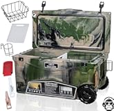 COLD BASTARD COOLERS 70QTW Rugged&plus; CAMO Army Large Wheels The Best Premium Ice Chest Cooler Accessories Free S&H &lpar;CB70W-CA&rpar;