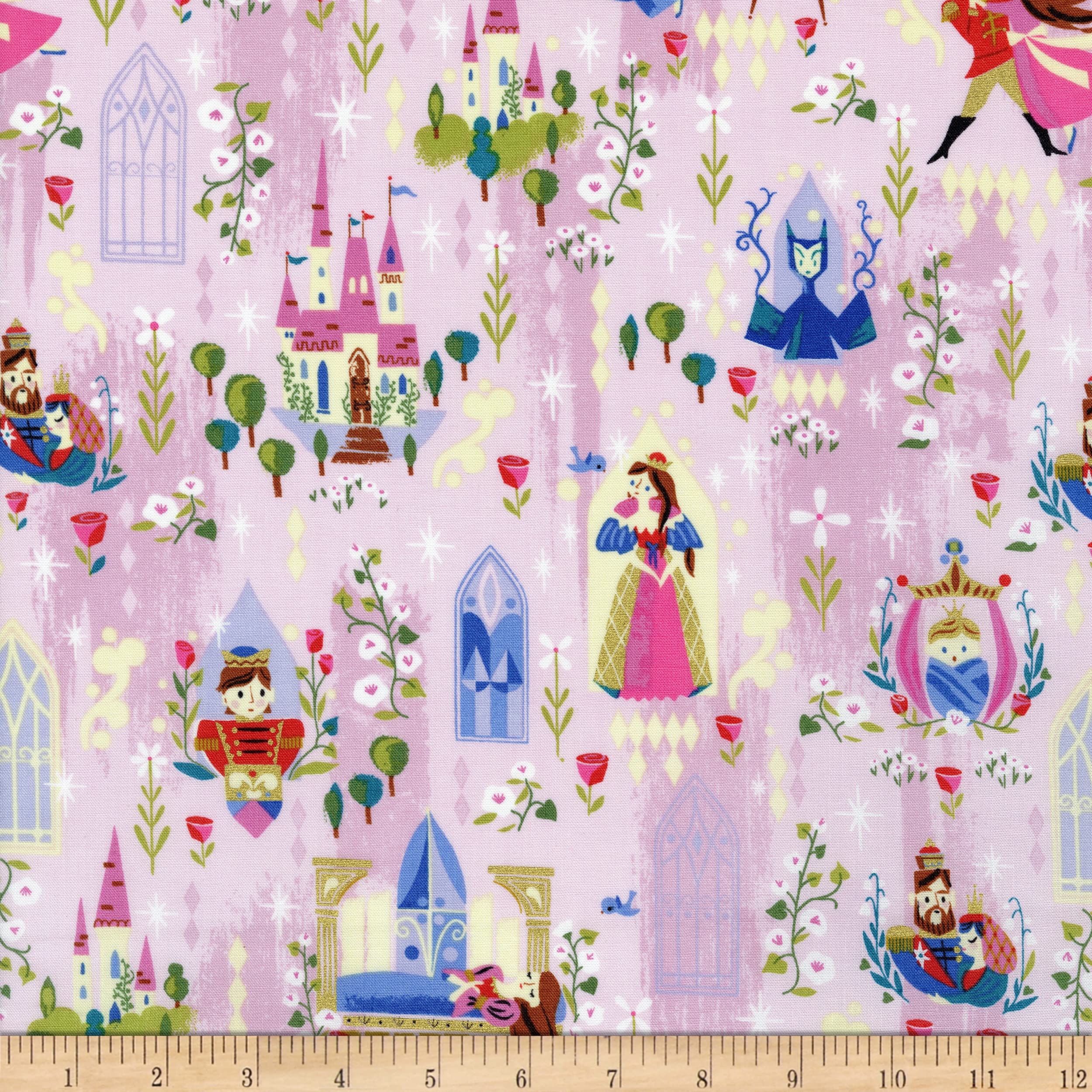 Amazon.com: riley blake designs riley blake little brier rose main fabric,  pink yard