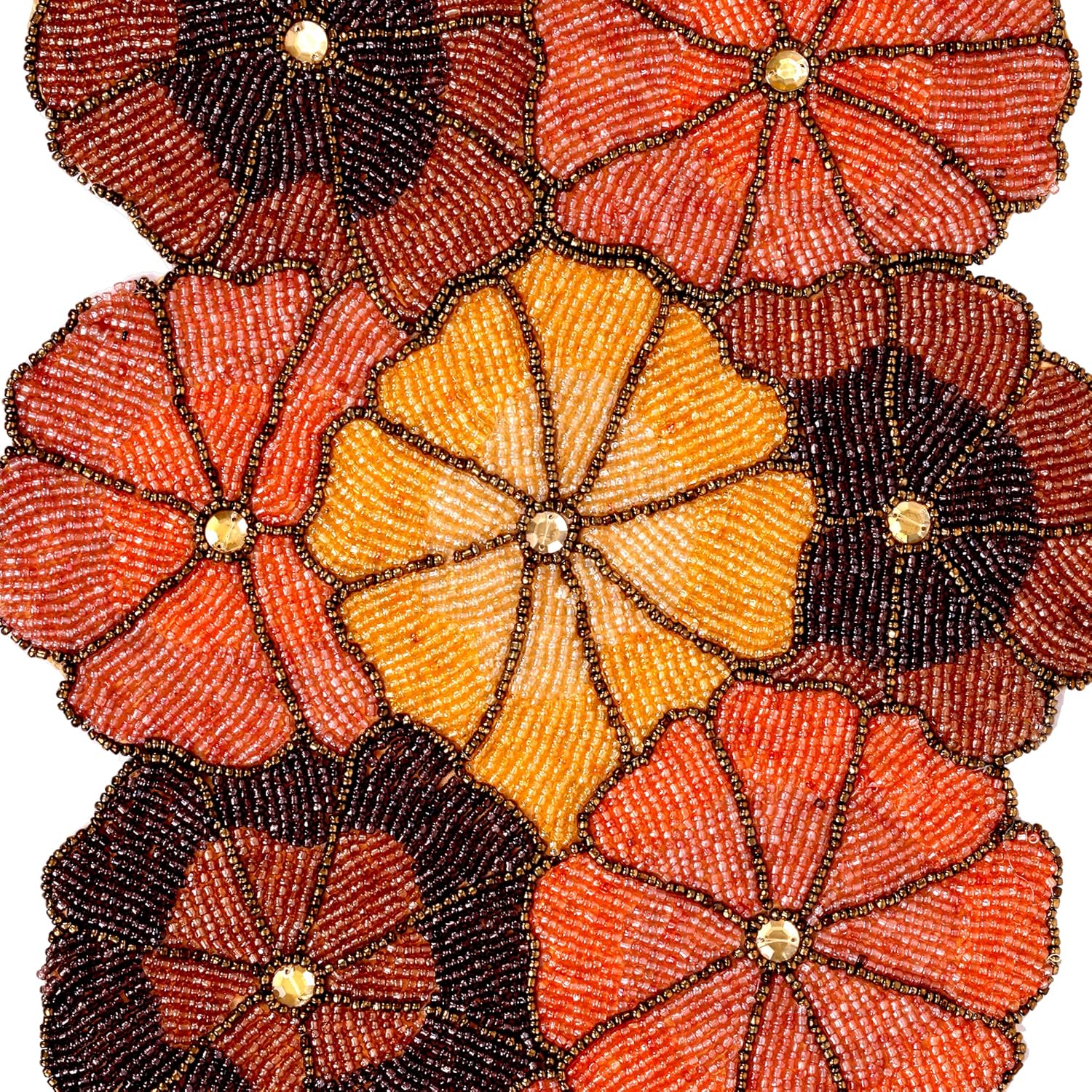 Beaded Table Runner, Beaded Table Runners 36 inches Long