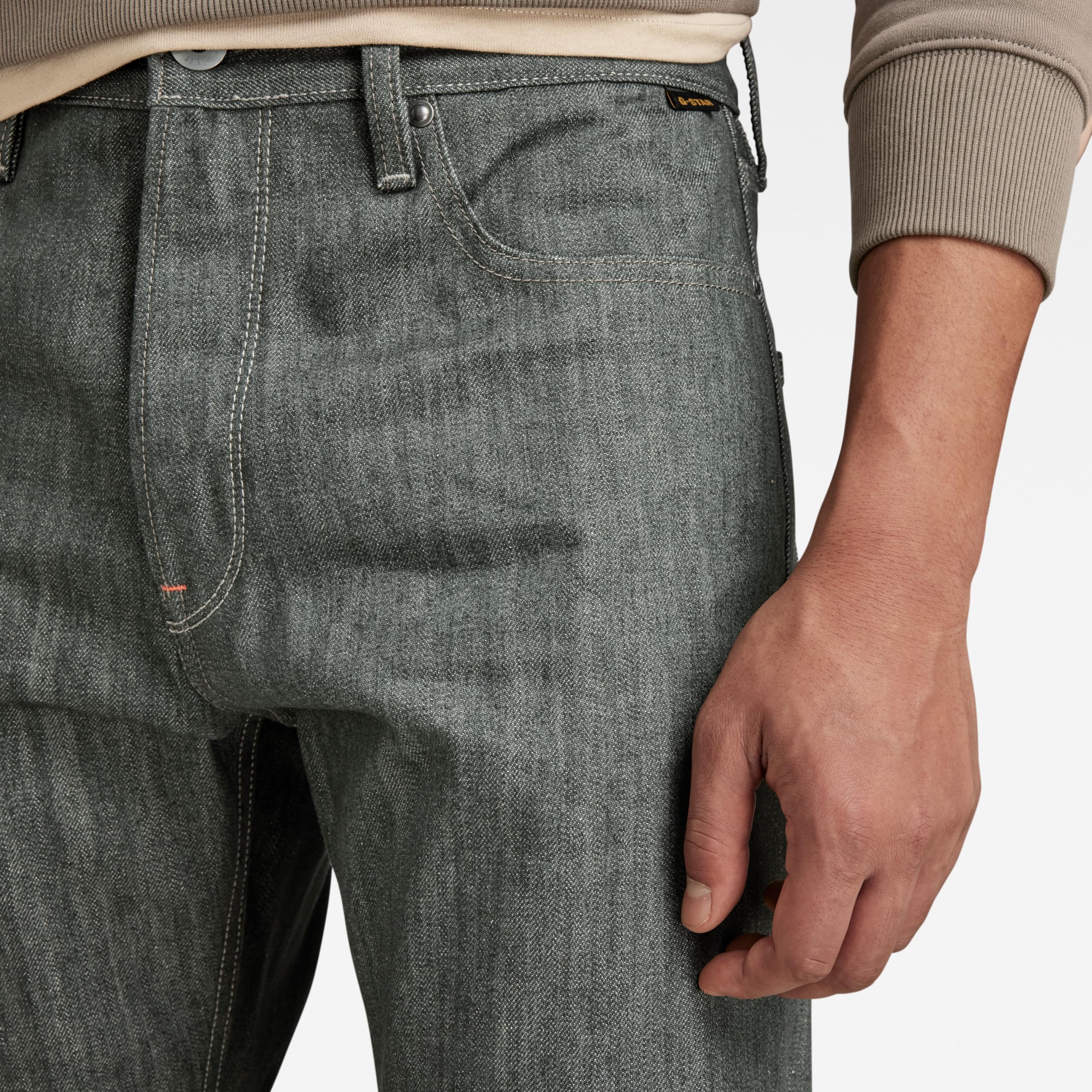 G-Star Herren Dakota Regular Straight Jeans Blau (raw Denim D23691-D479-001) 34W / – Bild 5