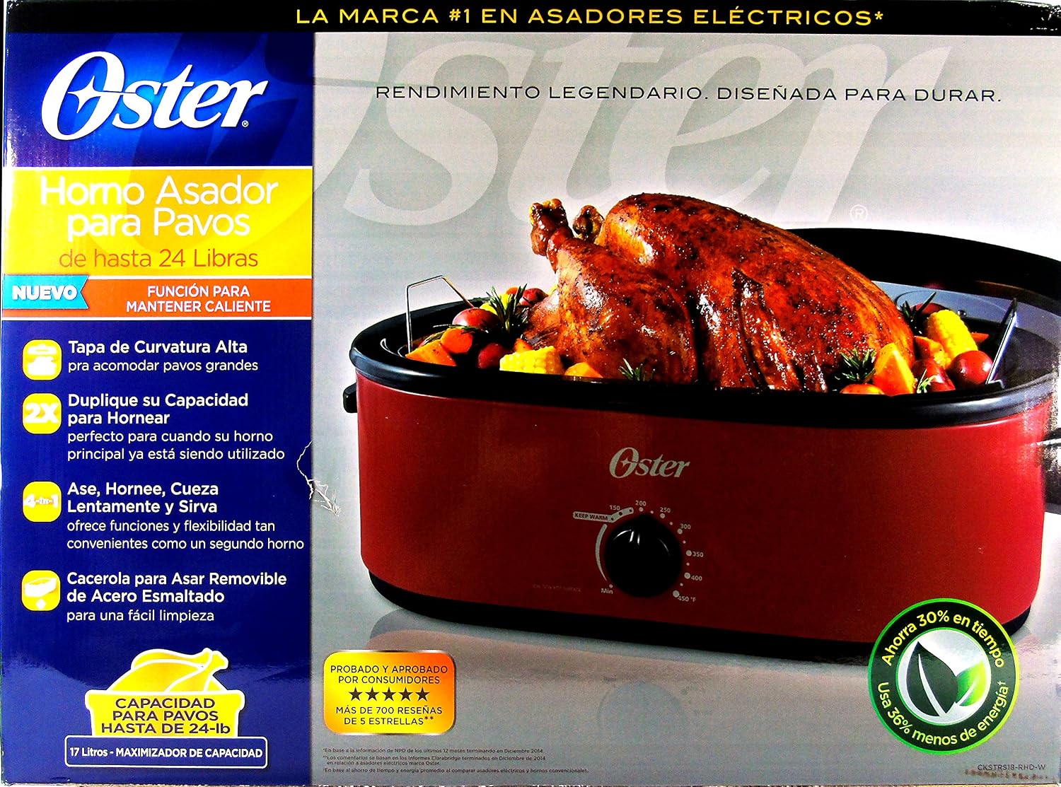 Horno Eléctrico Oster 30 Litros Negro | Bodega Aurrera en línea