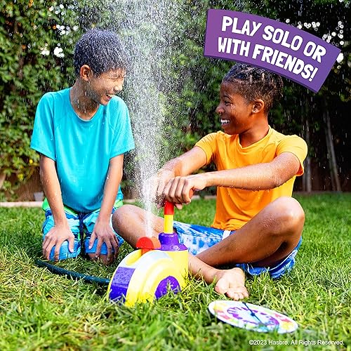 Miniatura 5 de Hasbro Pie Face Splash - Juego de rociadores de agua para niños, diversión de verano al aire libre - Juega con amigos y familiares