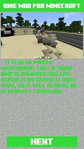Bike Mod for Minecraft PE - The best mod for Minecraft PE which adds bicycles to your game (There ar