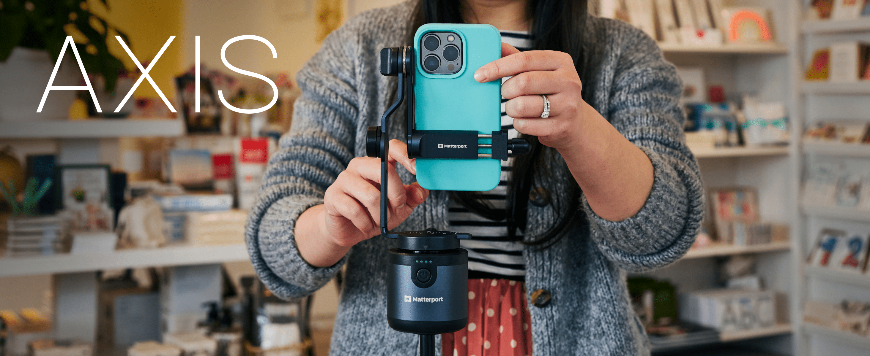 Matterport Axis Gimbal Sabitleyici Akıllı Telefonlar için