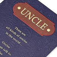 Vista 5 de American Greetings Tarjeta de cumpleaños para el tío (Making Our Family So Special)