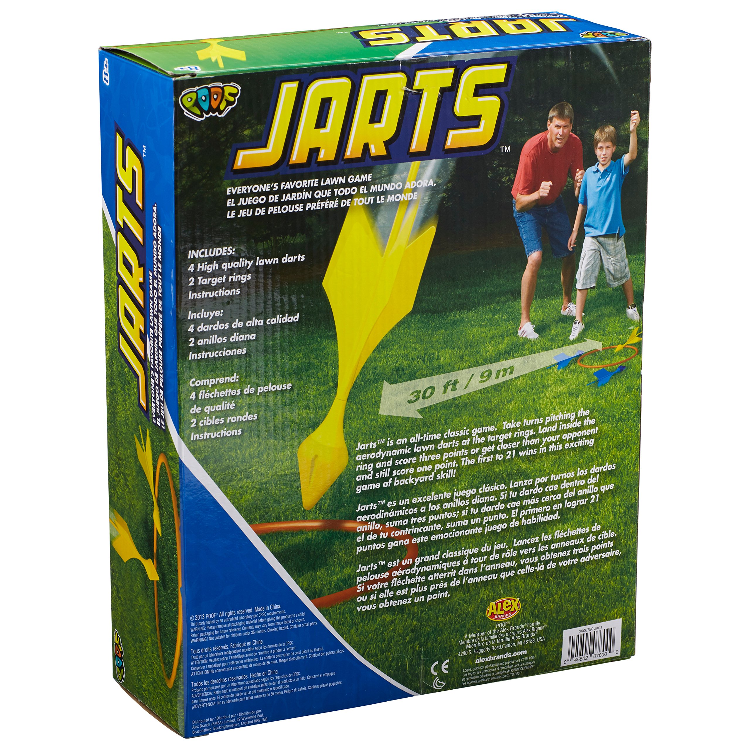 POOF Outdoor Games Jarts Lawn Darts : Amazon.sg: Sporting Goods