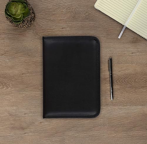 Vista 48 de Samsill Professional Padfolio - Currículum/cartera comercial, almacenamiento de documentos, tarjeta comercial y anotador de bolsillo