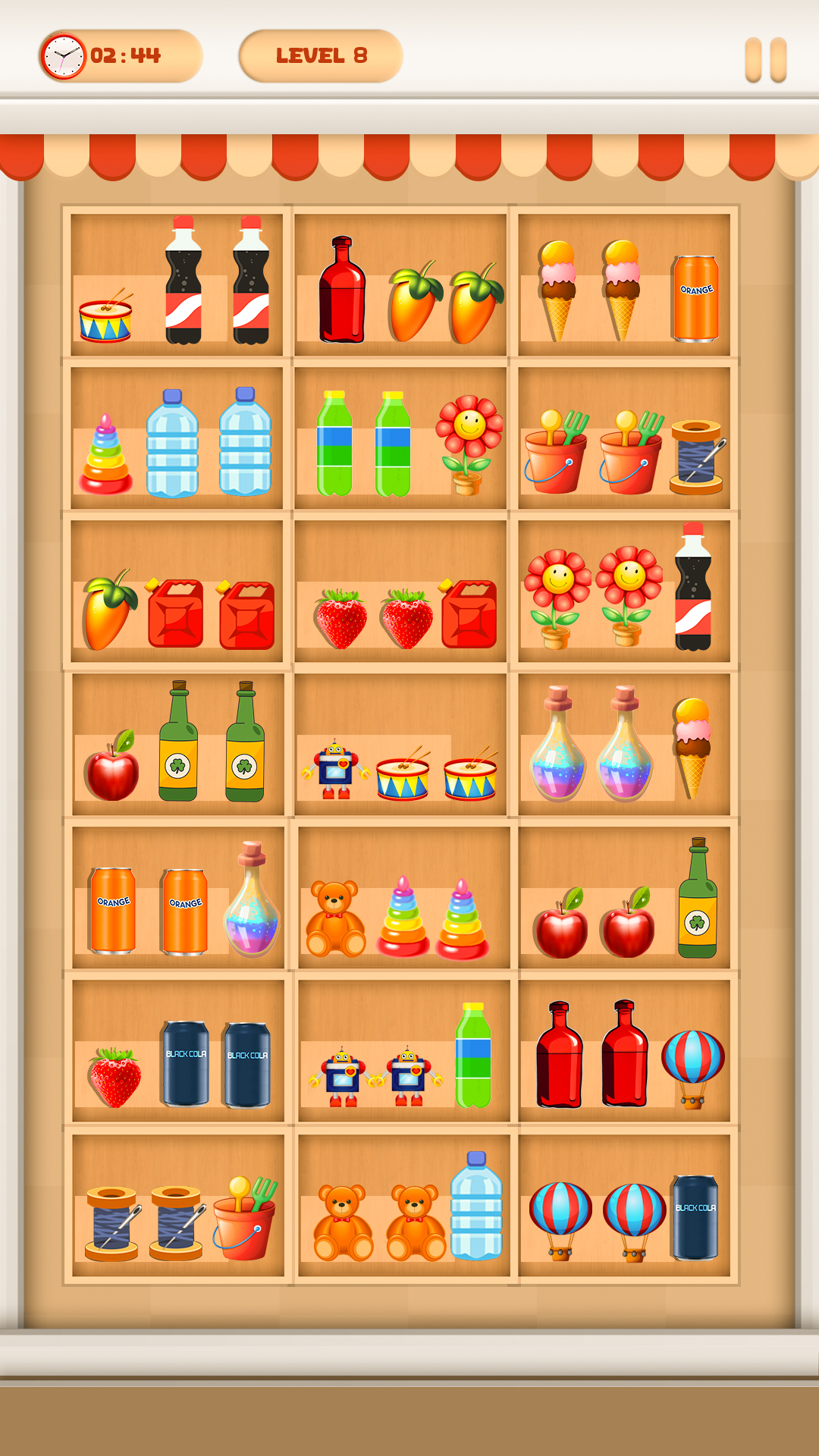 グッズマッチング3D仕分けゲーム-Amazonアプリストアのアプリ