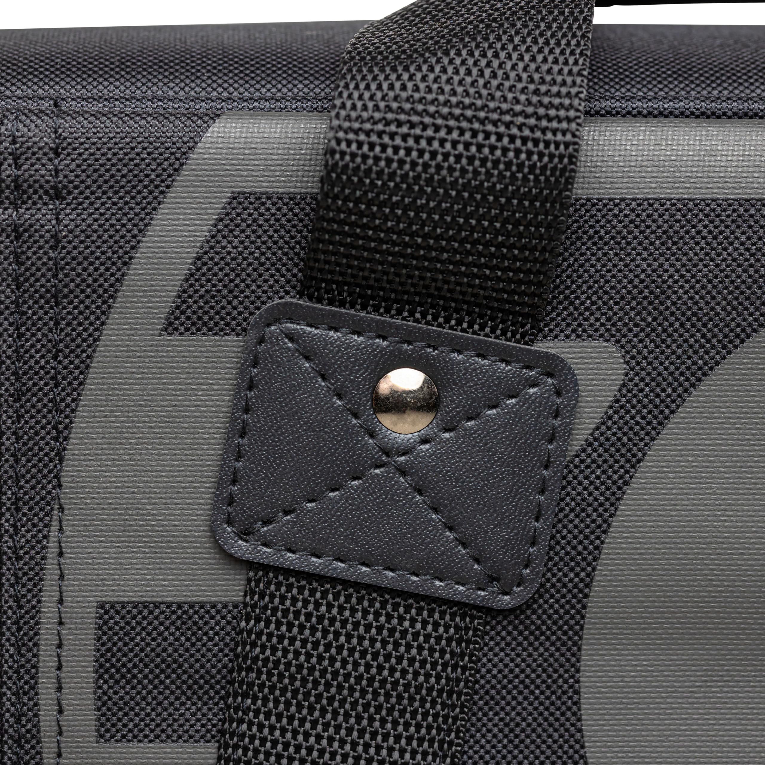 Shure by Gator Gepolsterte Mikrofontasche für bis zu 12 Mikrofone, schwarz (SH-MICBAG12)