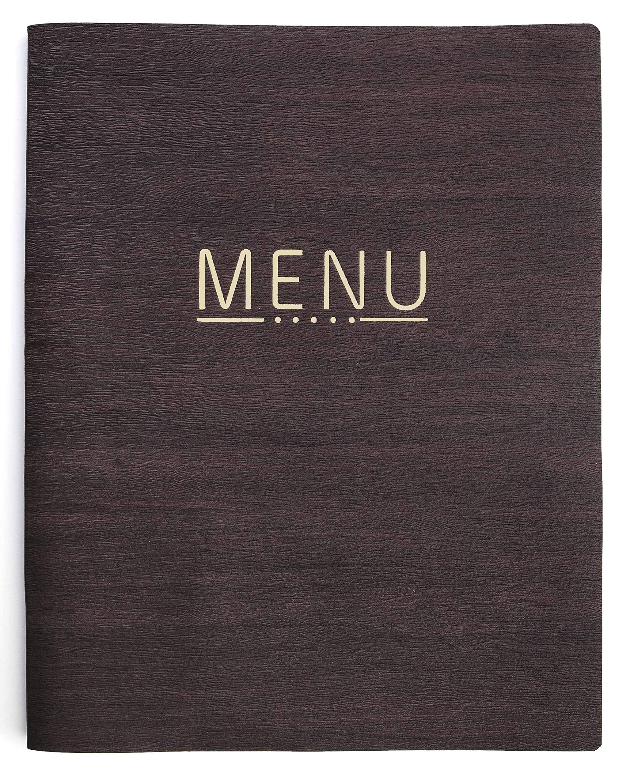 Lacor 28510 - Collection René - Porte-menu en faux cuir | Ustensile professionnel durable; conçu pour un rendement optimal y nettoyage rapide et facile au lave-vaisselle