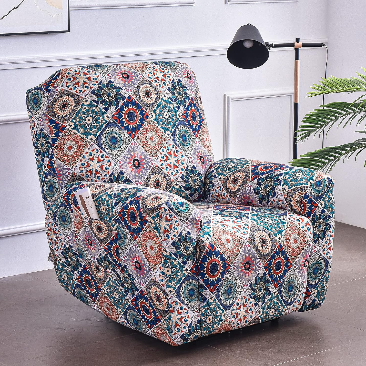 Armchair Covers Recliner Chair Covers 4 Pieces Relax Recliner Chair Slipcovers Curtain Dream