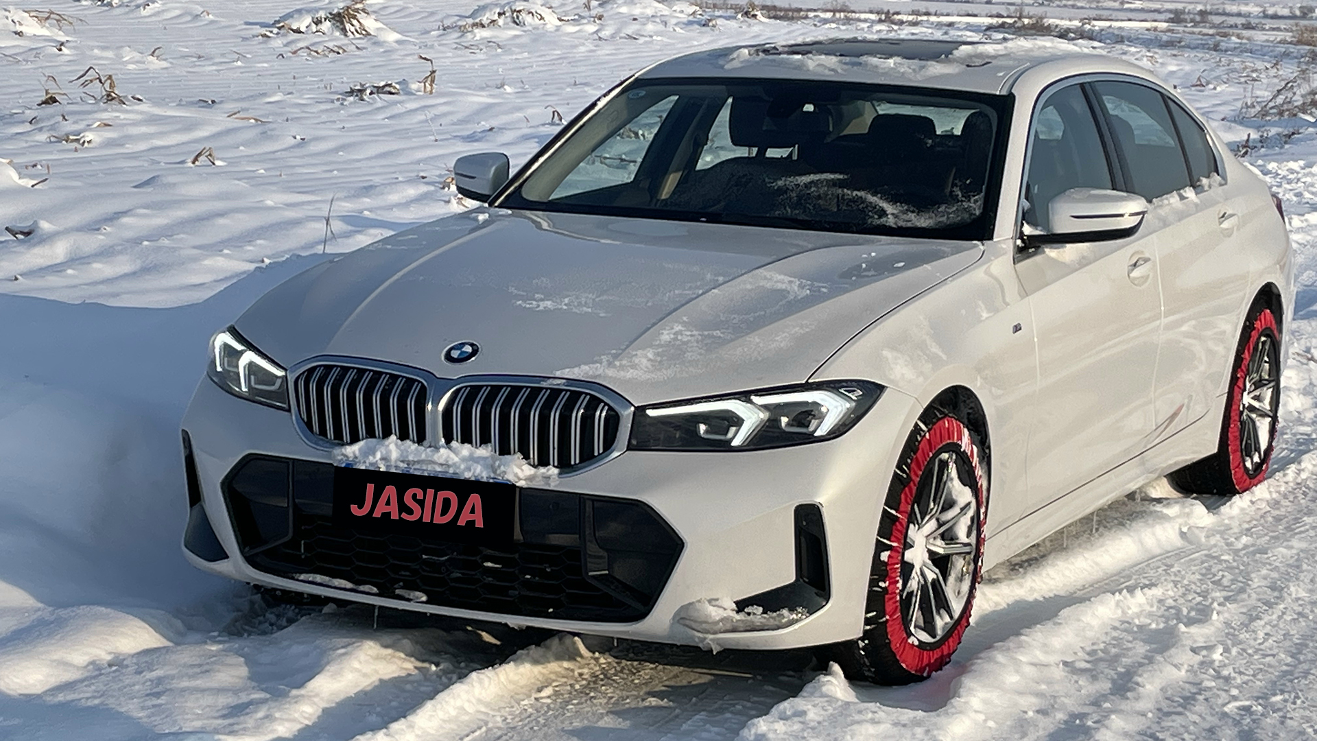 Amazon | JASIDA スノーソックス 布製 タイヤチェーン 非金属 スノー