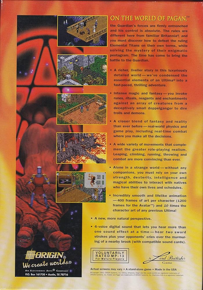 未開封　ウルティマ8 ペイガン 日本語版　PCゲーム Amazon.co.jp: ウルティマ8 ペイガン 日本語版 : PCソフト