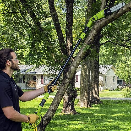 Miniatura 4 de Earthwise Poste eléctrico con cable PS44008 de 6.5 amperios y 8 pulgadas