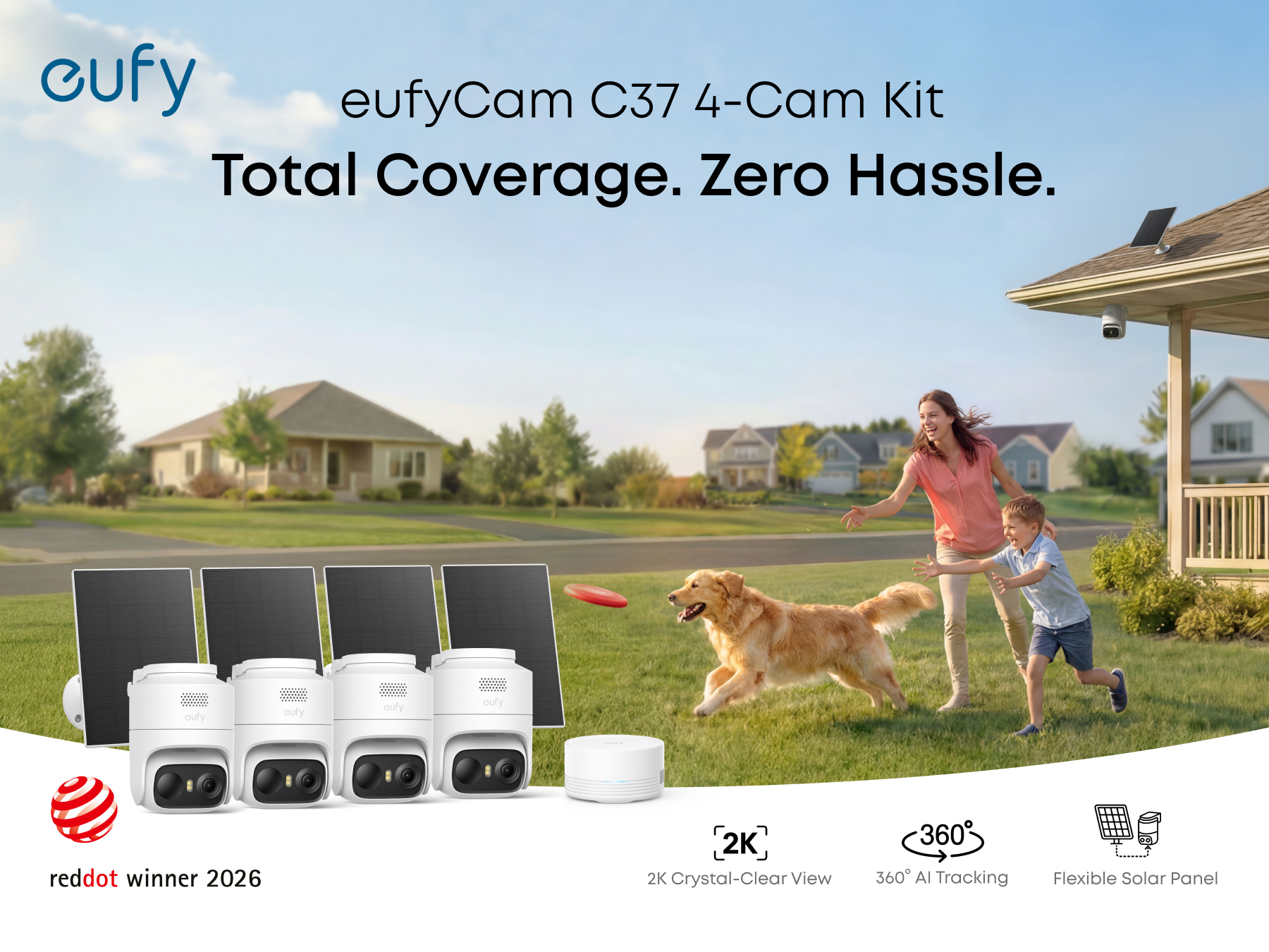 Amazon.com : eufy Security eufyCam C37 2-Cam Kit, Security Cameras