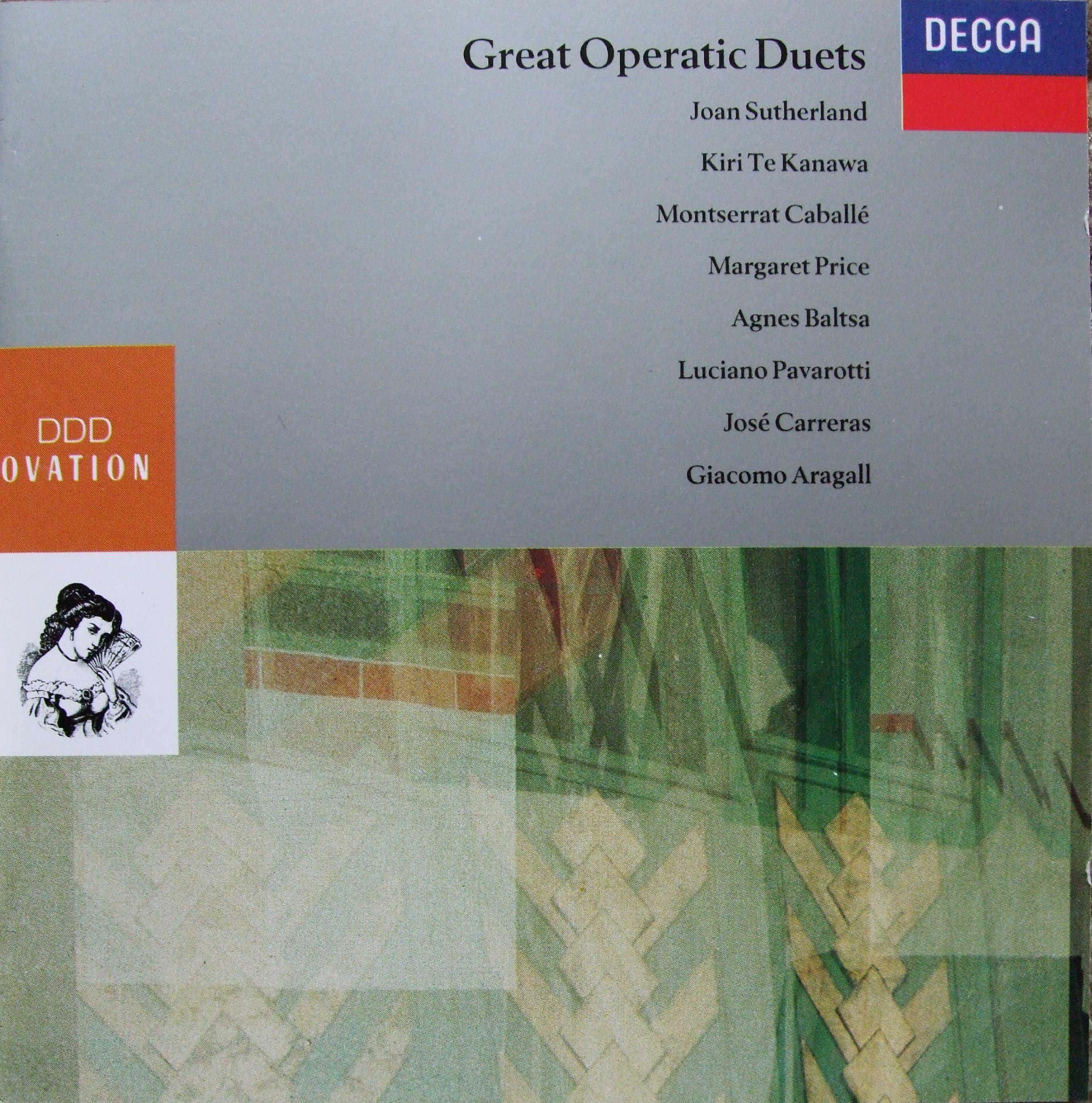 Great Operatic Duets [Audio CD] Sutherland; Te Kanawa; Pavarotti and Carreras