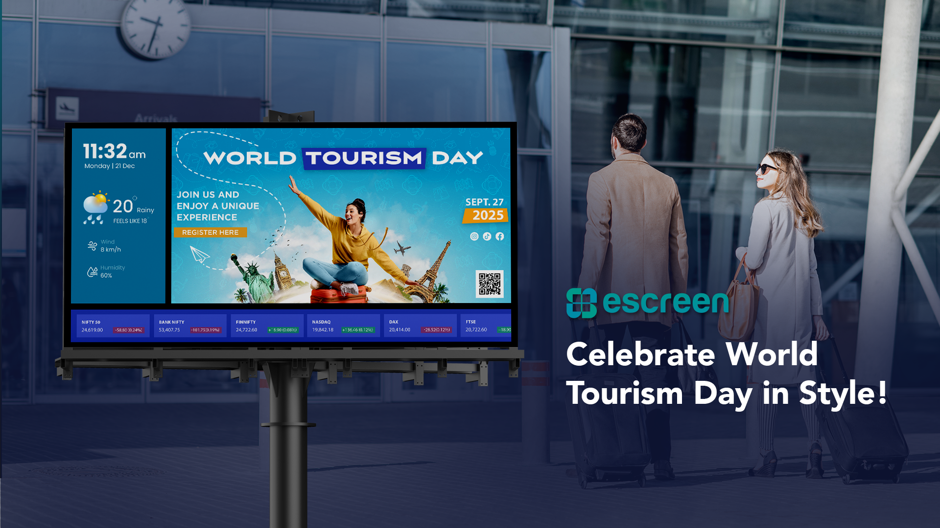 Escreen Example Page Escreen | Digital Signage - App on Amazon Appstore