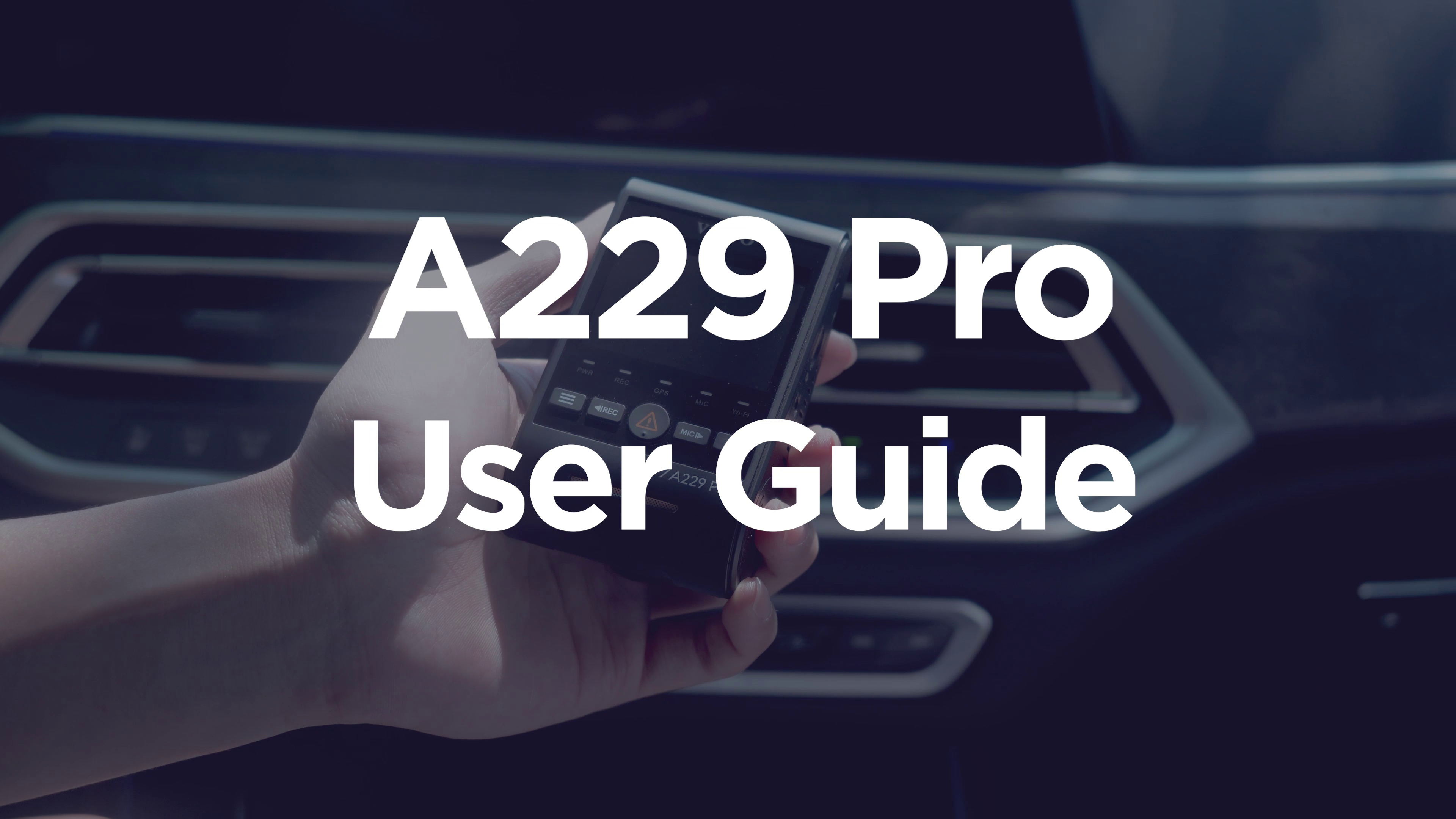 Amazon.com: VIOFO A229 Pro 3 Channel 4K HDR Dash Cam, Dual STARVIS