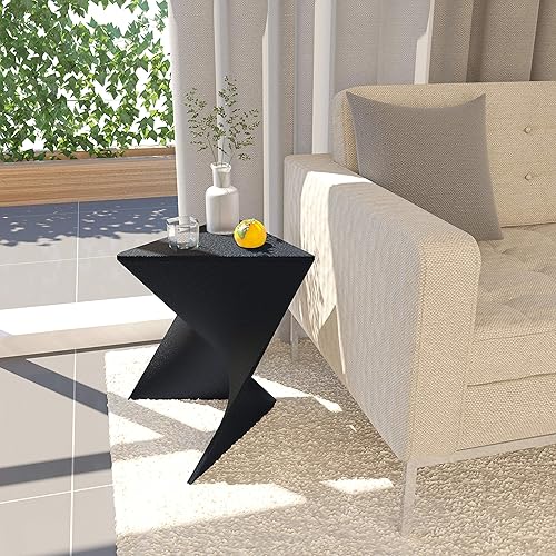 Miniatura 104 de LeisureMod Mesa auxiliar moderna color gris, elegante mesa auxiliar para dormitorio y sala de estar