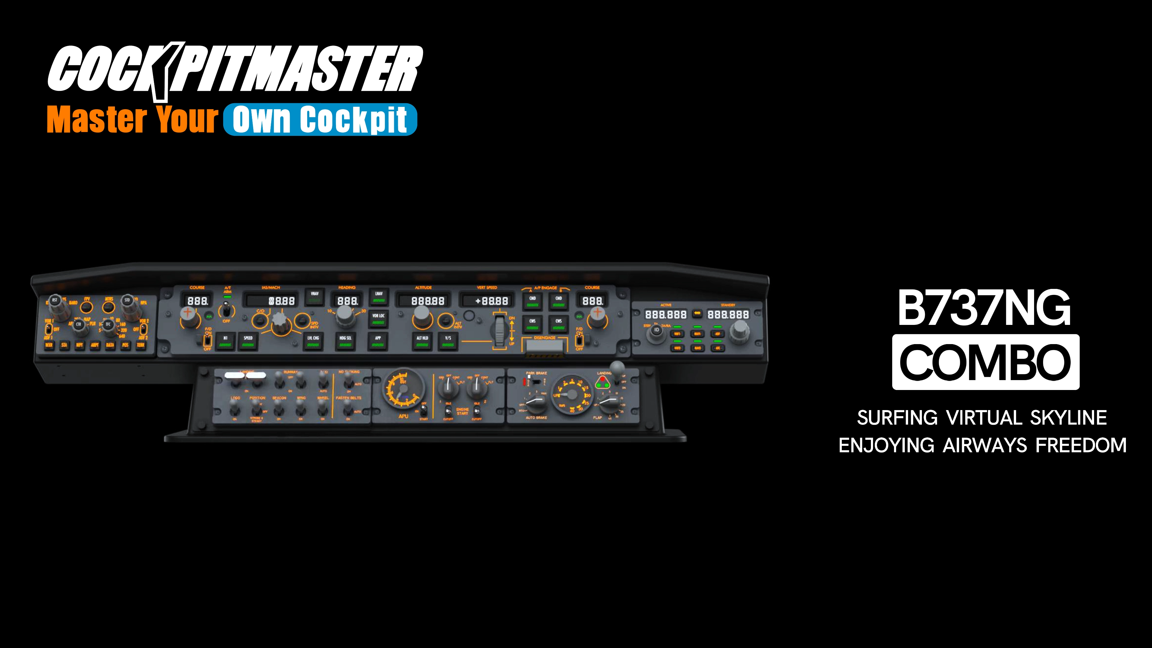 Amazon.com: Cockpit Simulator 737X MCP Flight Simulator Mode 