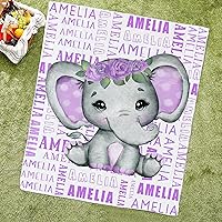 Vista 10 de Custom Name Blanket Throw Personalized Blanket for Kid with Names Customized Blanket with Name for Baby,Custom Blanket,Gift for Birthday Letter