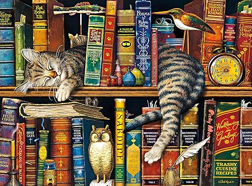 Buffalo Games - Silver Select - Charles Wysocki - Frederick The Literate - Rompecabezas de 1000 piezas para adultos desafiante rompecabezas perfecto