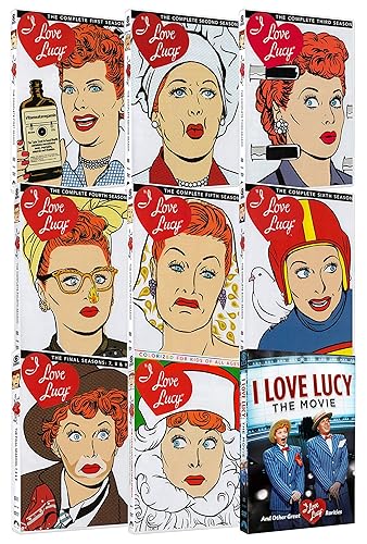 I Love Lucy The Complete Season 1-9 The I Love Lucy Christmas Special I Love Lucy The Movie