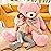 IKASA Giant Teddy Bear Plush Toy Stuffed Animals (Pink, 70 inches)
