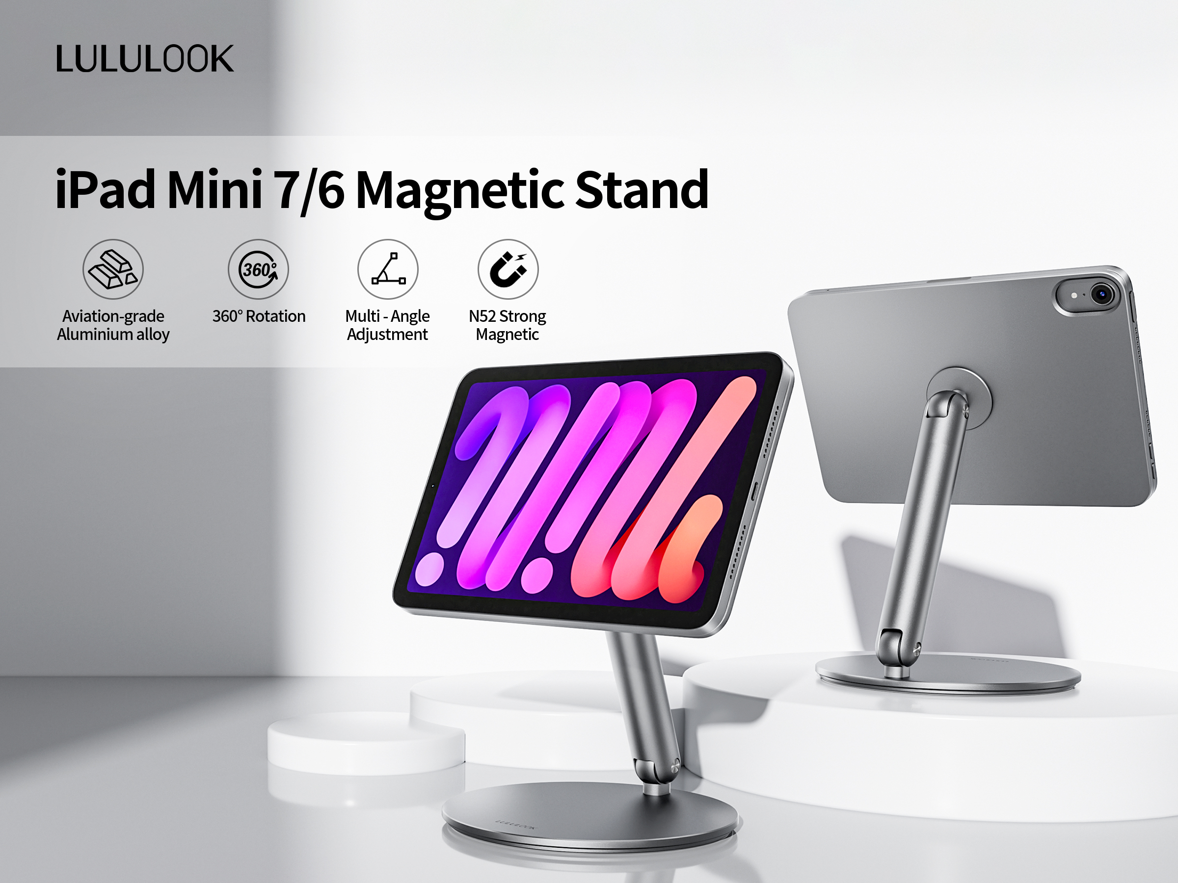 Amazon.co.jp: LULULOOK マグネット式iPadスタンド iPad Pro