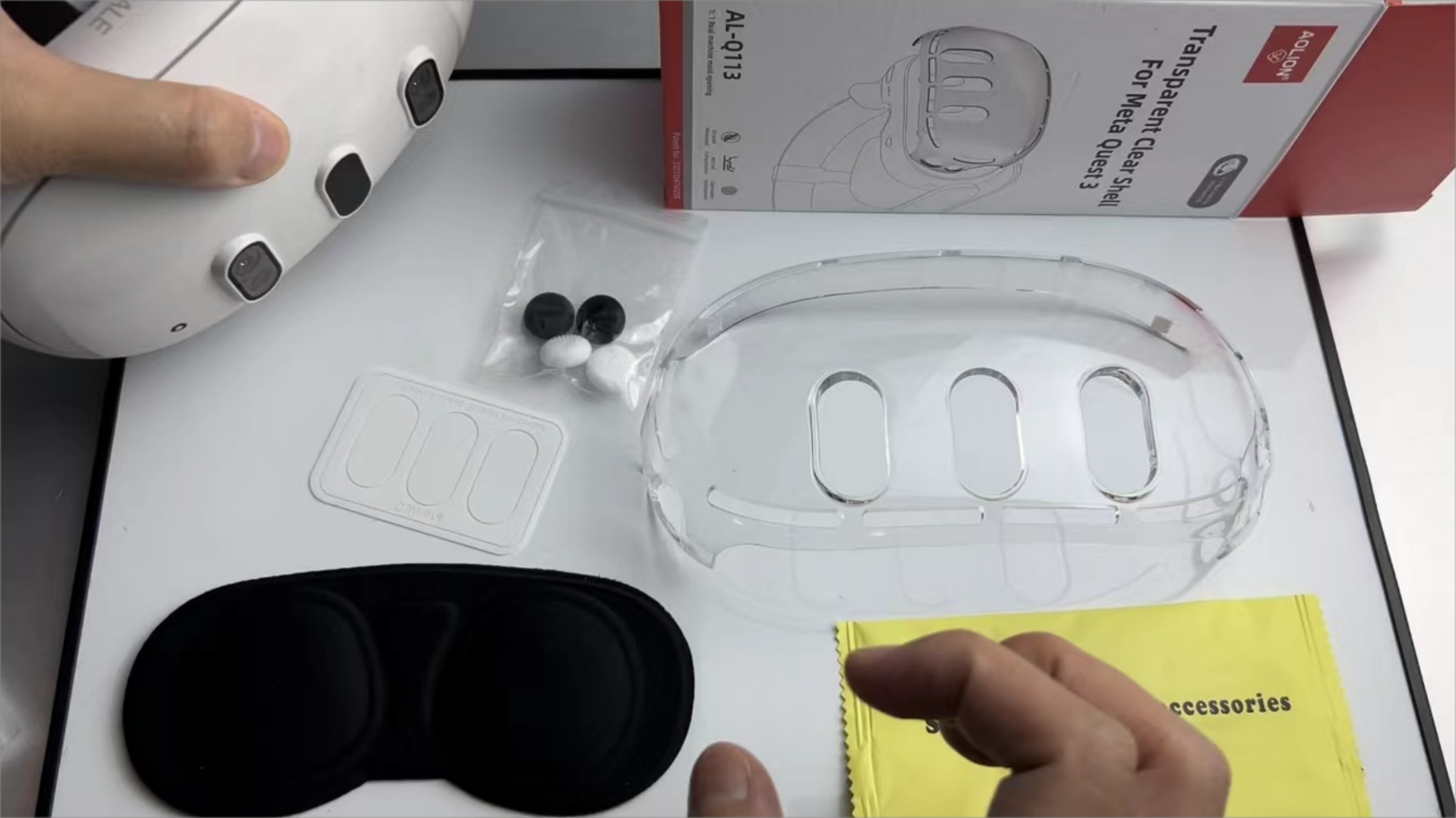 Guscio Protettivo Trasparente Per Meta Quest 3 - Komete XR - Foto 12