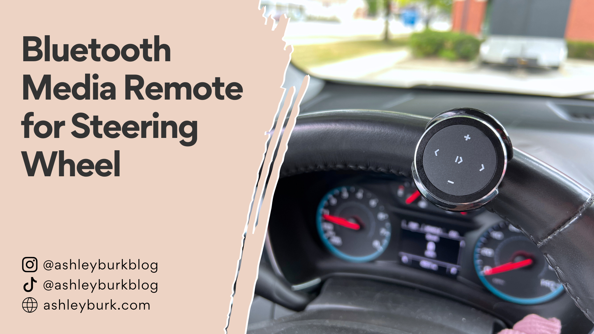Watch Bluetooth Media Remote for Car Steering Wheel on Amazon Live