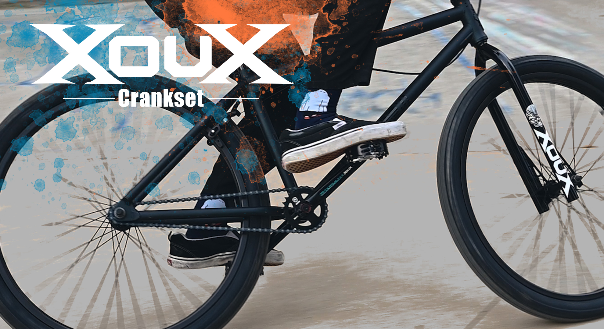 Amazon.com : XOUX Titan BMX Crankset 175mm – Chrome Plate Cr-Mo