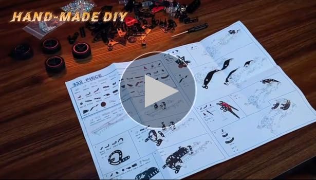 Amazon.com: CHOWONE Erector Sets for Boys 332 PCS Batman