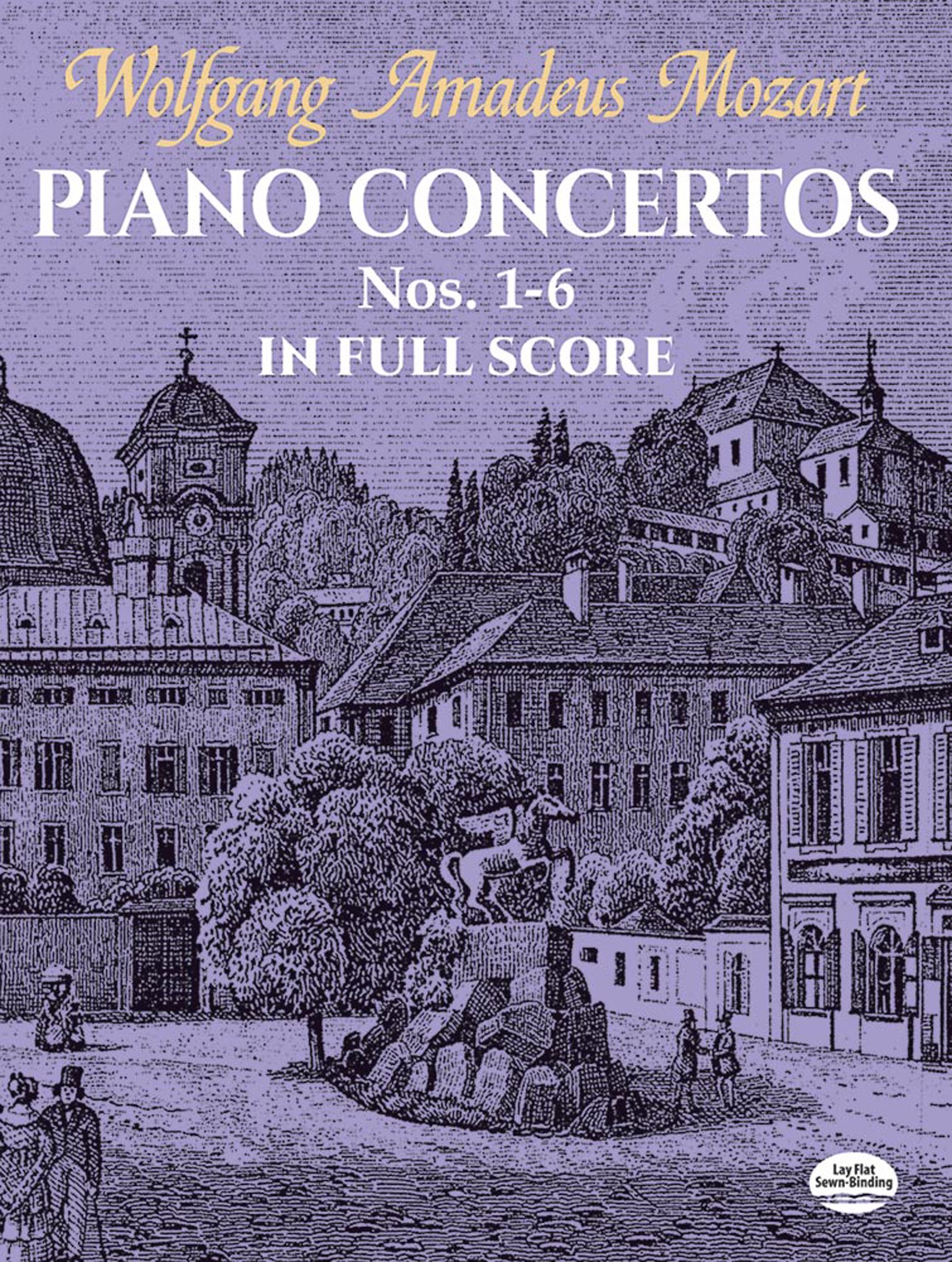 Piano Concertos Nos. 1-6 in Full Score (Dover Orchestral Music Scores)