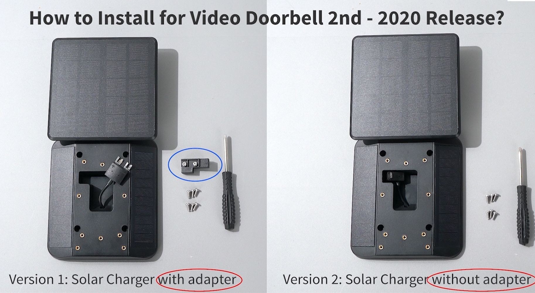2nd Generation How To Charge A Ring Doorbell New – Solar Charger