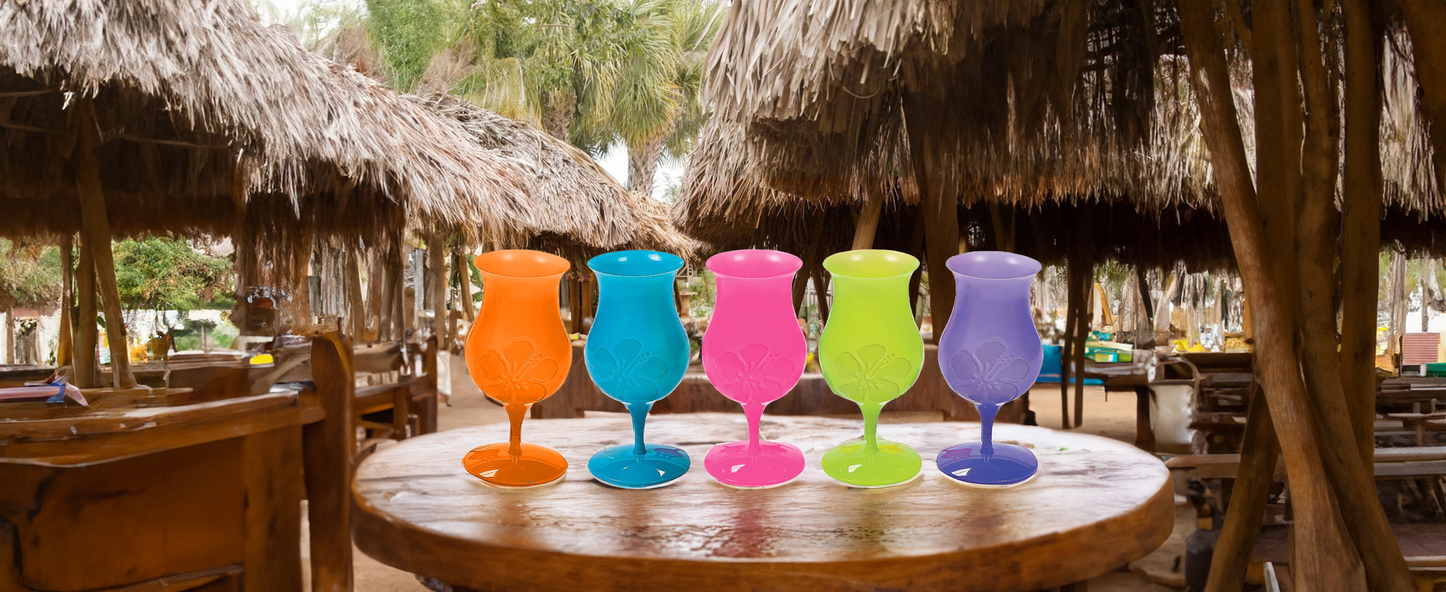 Vikko Hurricane Gläser, 4er-Set – 440 Ml Cocktailgläser Für Pina Colada & Co., Spülmaschinenfest