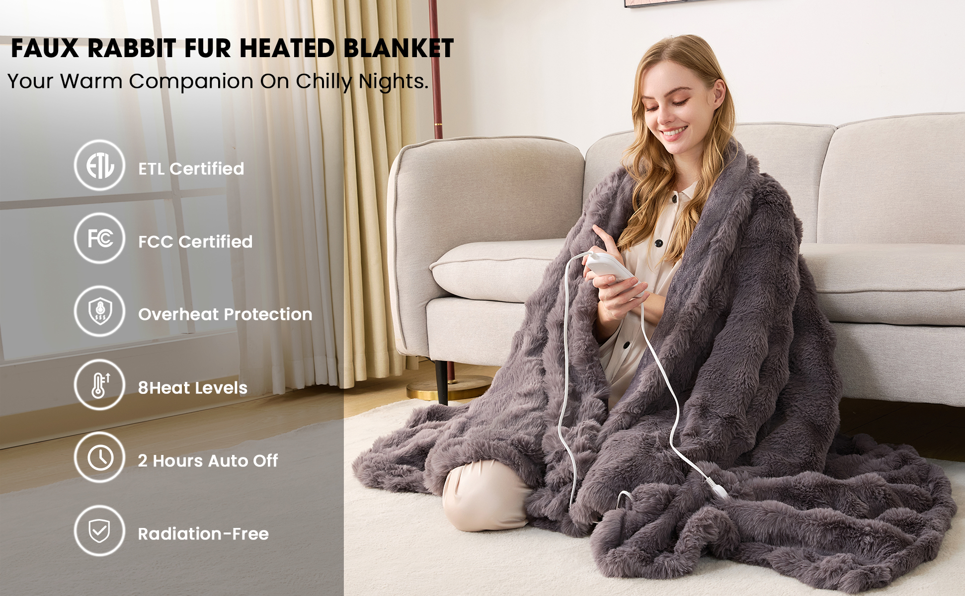プリンチェ  Fukugen Warmer Free Blanket Free Retro Rainbow Knit Blanket Pattern – Mary Maxim