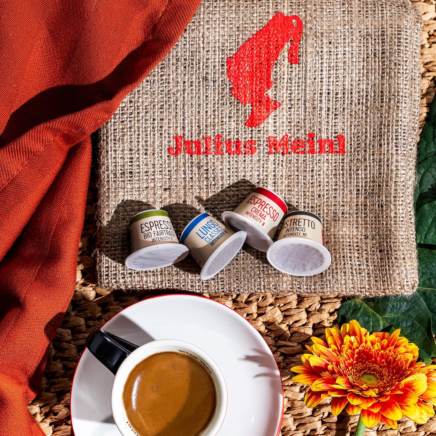 Julius Meinl: "Lungo Classico," 100% biodegradable, 100 Capsules, Imported from Vienna