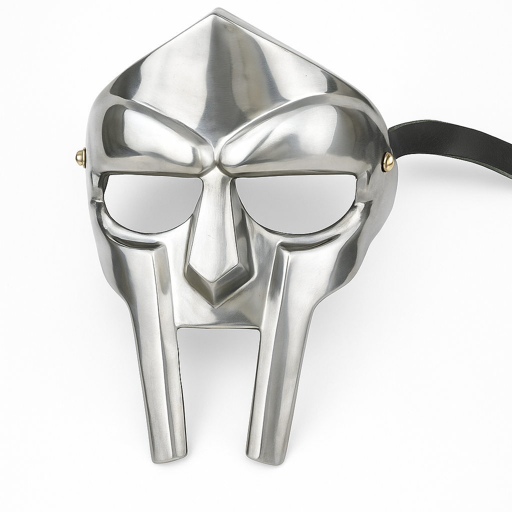 Amazon.com: MF Doom Mask – Metal Roman Gladiator Helmet for