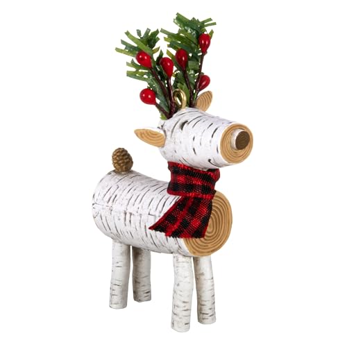 Hallmark Keepsake Christmas Ornament 2024, Birch Reindeer, Santa Collectors Gifts