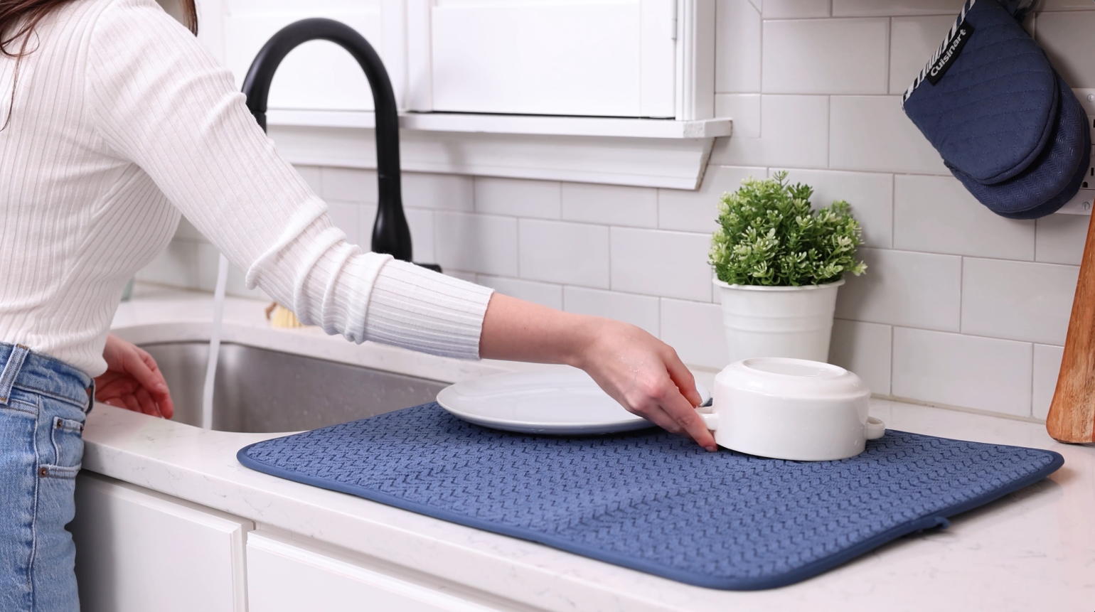 Dish Mat Drying Kitchen Mat Cuisinart Dish Drying Mats For Kitchen