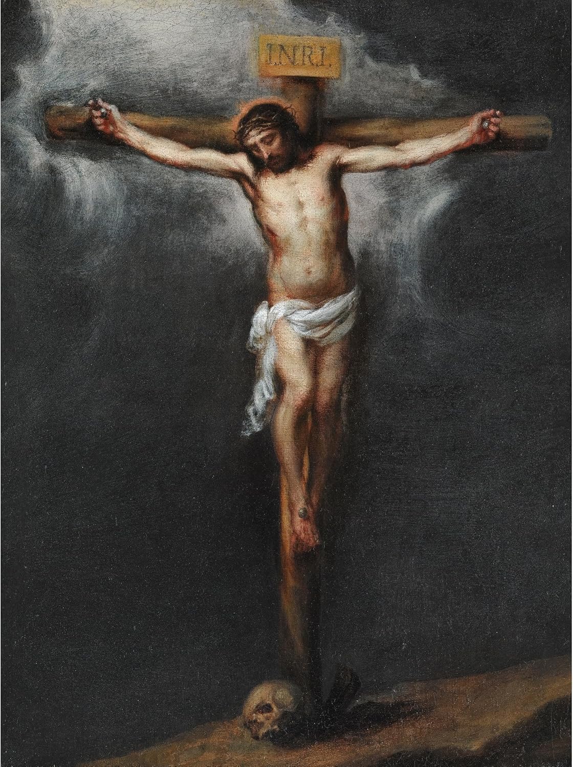 ArtDirect The Crucifixion Unframed Art Print Giclee Poster by Bartolomé Estebán Murillo - Ready for Framing with Customization Sizes 7x10, 10x14, 15x20, 24x32, 36x48 and 45x60 inches